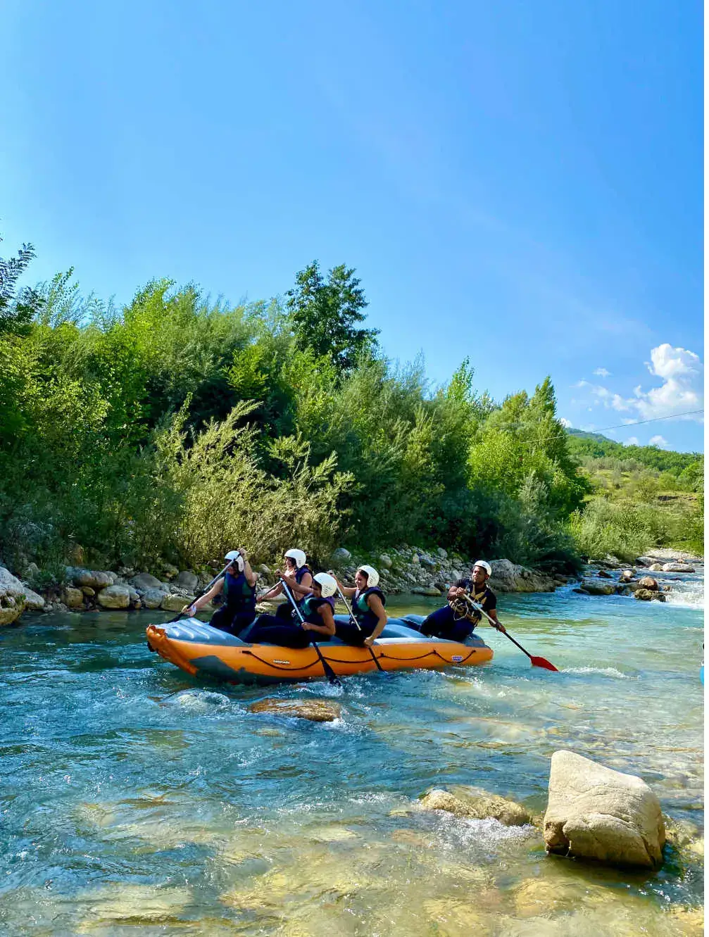 Rafting a Villa Scontrone