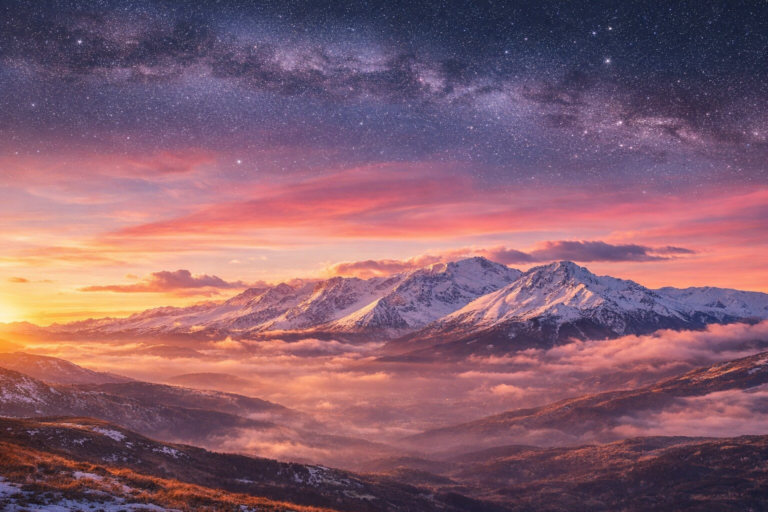 🌄 Al tramonto, Sulla Maiella 🏔️ - Uno dei tramonti più belli d'Abruzzo ✨