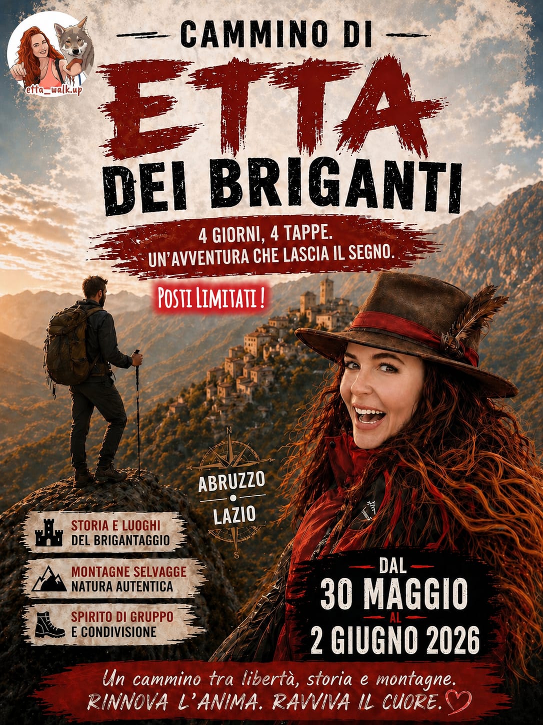 🥾 CAMMINO DI ETTA DEI BRIGANTI
