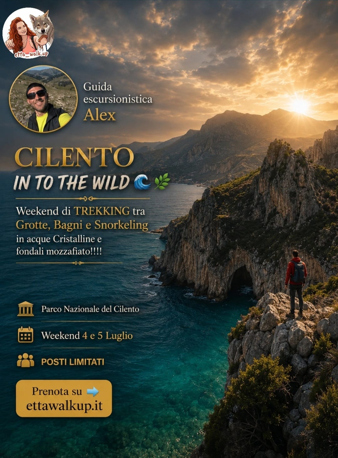 COSTA DEL CILENTO IN TO THE WILD🌊🌿
