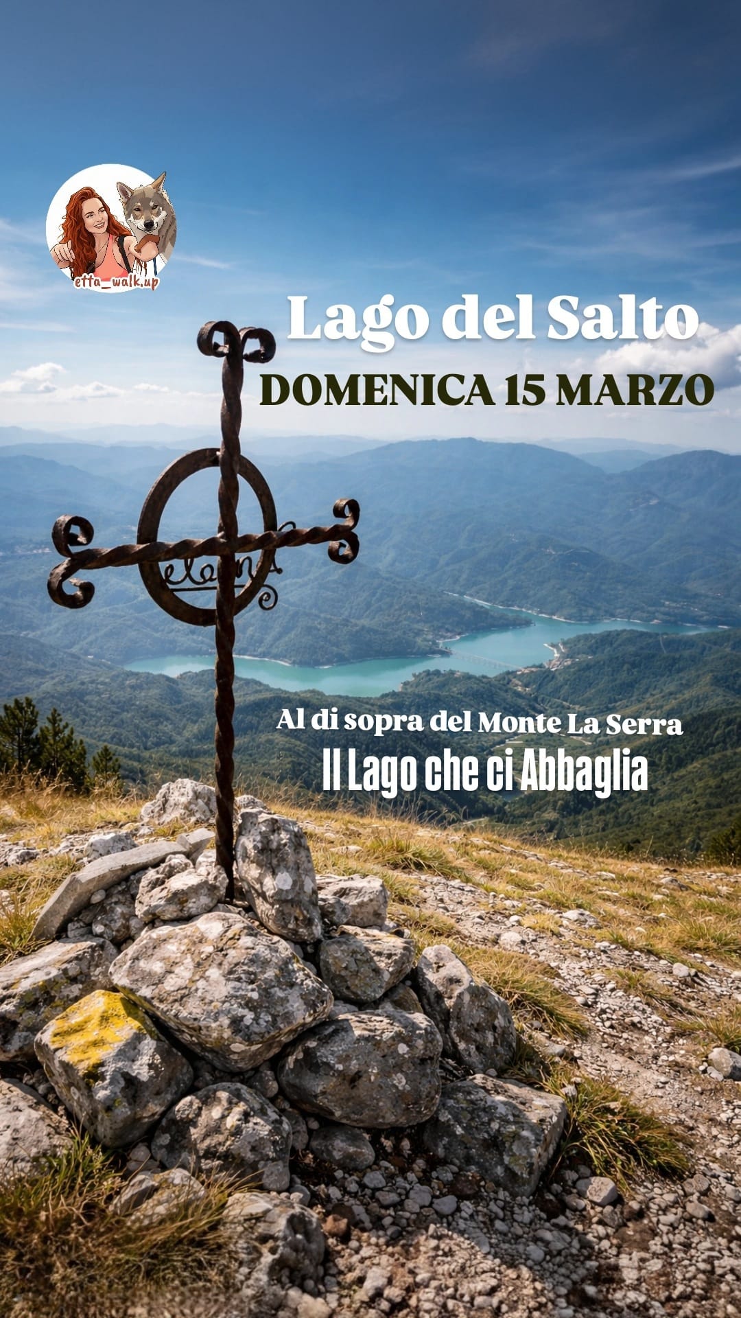 🏞️ Lago del Salto - al di sopra del Monte la Serra: il lago che ci abbaglia 💧✨