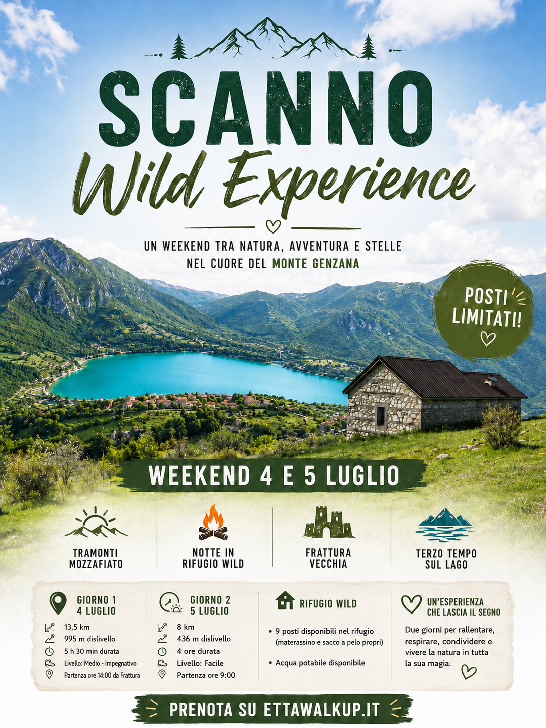 🏡🌲✨ SCANNO WILD EXPERIENCE ✨🏡🌲